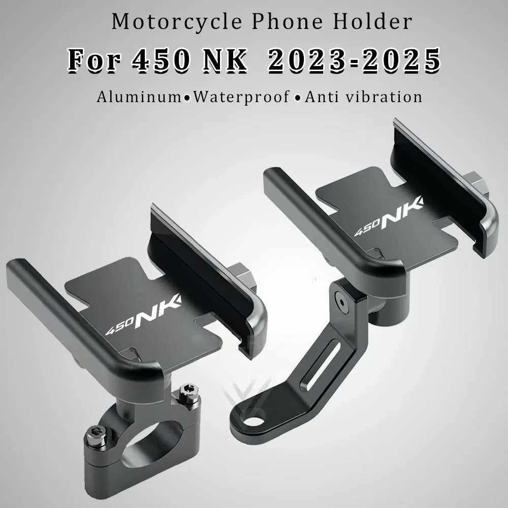 Motorcycle Phone Holder Aluminum Alloy Stand for CFMOTO 450 NK Accessories CF MOTO 450NK NK450 CF450NK 2023 2024 2025
Motorcycle Phone Holder Aluminum Alloy Stand for CFMOTO 450 NK Accessories CF MOTO 450NK NK450 CF450NK 2023 2024 2025