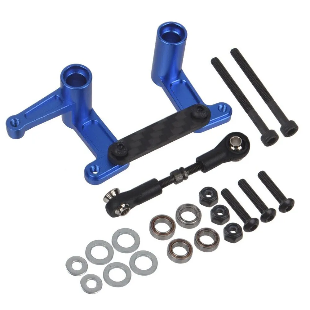 Комплект алюминиевых рулевых рычагов (1 шт.) для Traxxas 2WD Slash, Rustler, Bandit, Drag Slash (запчасти)
Комплект алюминиевых рулевых рычагов (1 шт.) для Traxxas 2WD Slash, Rustler, Bandit, Drag Slash (запчасти)