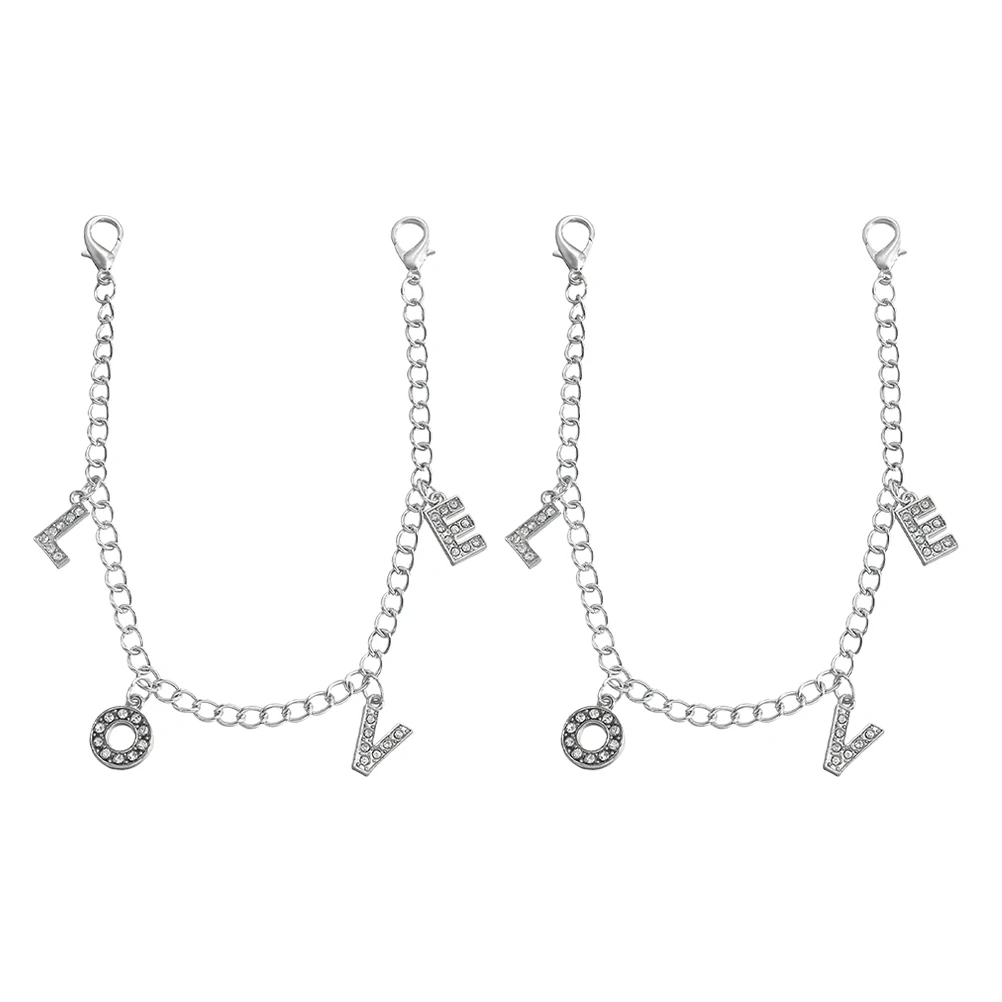 Diamond Letters Shoe Chain Sandals Decoration Bling Alloy Women Chains Rhinestone Charm Shoe Accessories Storage
Diamond Letters Shoe Chain Sandals Decoration Bling Alloy Women Chains Rhinestone Charm Shoe Accessories Storage