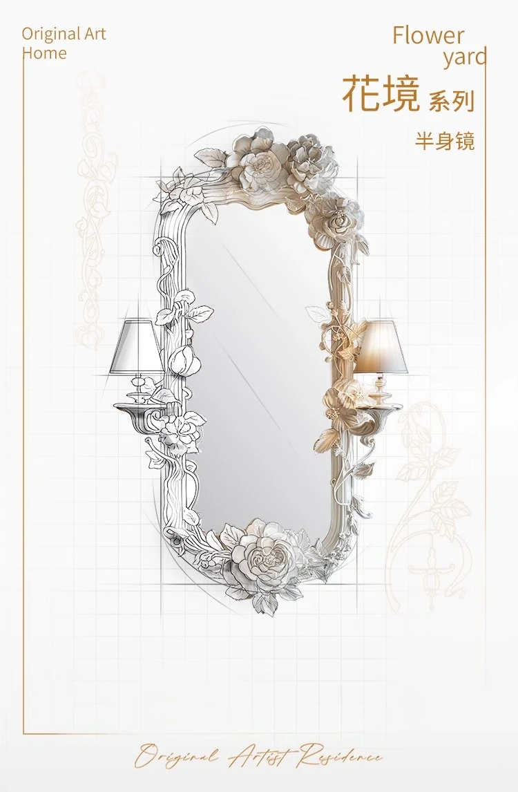 Зеркало в полный рост для виллы, гостиной, входное зеркало, гардеробное зеркало
Зеркало в полный рост для виллы, гостиной, входное зеркало, гардеробное зеркало