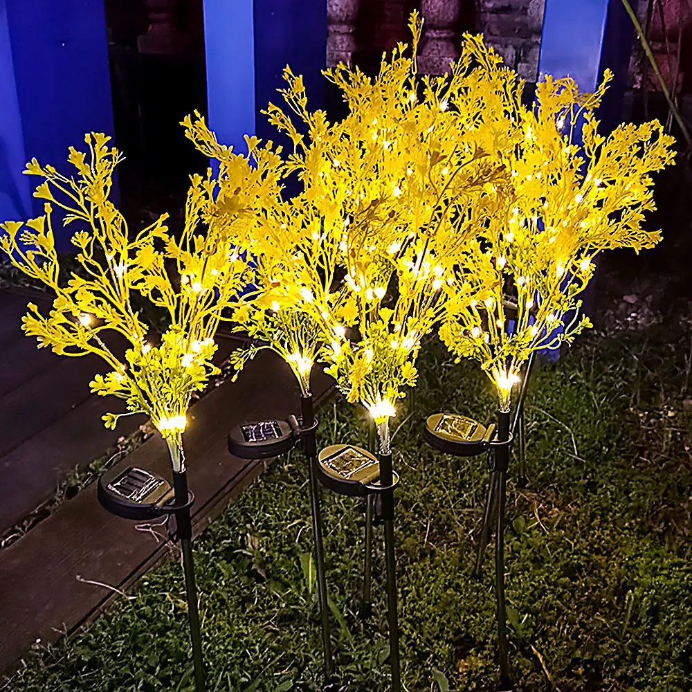 Solar Powered Flower Garden Stake Landscape Fairy Lamp Outdoor Yard Path Ip65 Waterproof Rape Lantern Garden Decoration
Solar Powered Flower Garden Stake Landscape Fairy Lamp Outdoor Yard Path Ip65 Waterproof Rape Lantern Garden Decoration