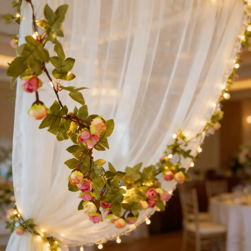 Flower Green Leaf String Lights Battery Powered Garland Light for Christmas Tree Artificial Vine Fairy Lights Home Decor Wedding
Flower Green Leaf String Lights Battery Powered Garland Light for Christmas Tree Artificial Vine Fairy Lights Home Decor Wedding
