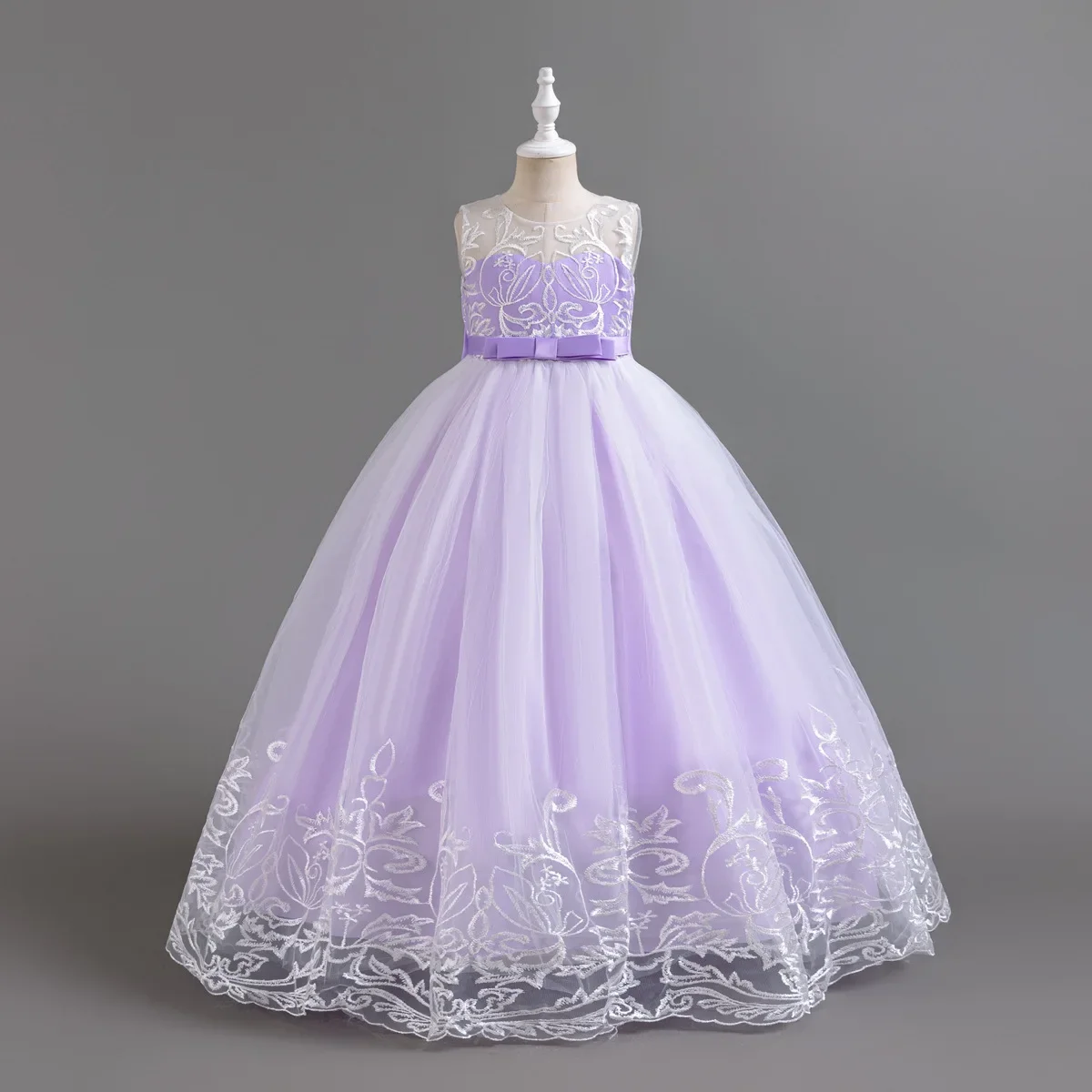 Elegant Embroidery Flower Dress for Girls Sleeveless Vintage Formal Occasion Party Kids Children Prom Gown 5-12Y
Elegant Embroidery Flower Dress for Girls Sleeveless Vintage Formal Occasion Party Kids Children Prom Gown 5-12Y