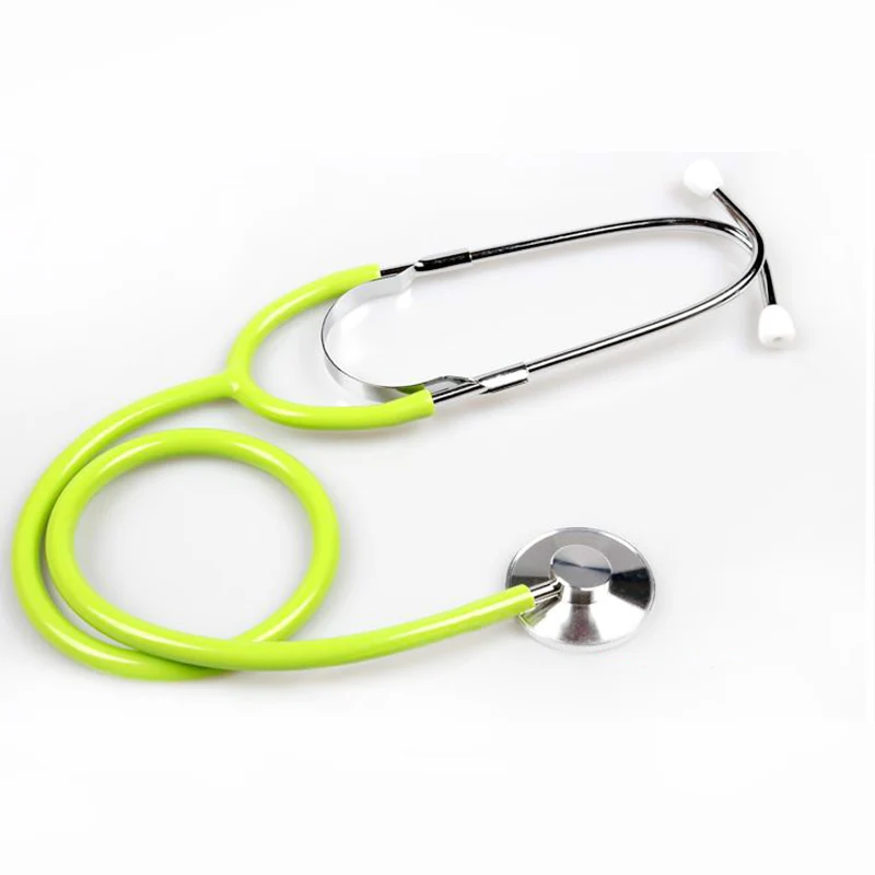 Single large earpiece stethoscope for family use: professional stethoscope for adult, available in many colors
Single large earpiece stethoscope for family use: professional stethoscope for adult, available in many colors