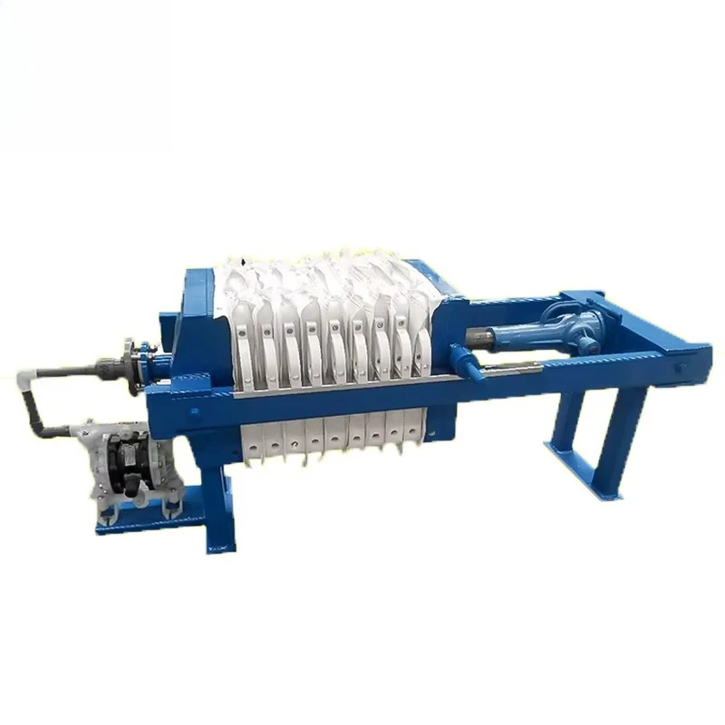Industrial wastewater treatment filter press Easy to operate solid-liquid separation filter press
Industrial wastewater treatment filter press Easy to operate solid-liquid separation filter press