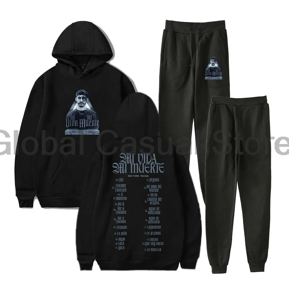 Neton Vega Mi Vida Mi Muerte Merch толстовки брюки для бега комплект из двух предметов толстовки + спортивные штаны женские и мужские комплекты одежды
Neton Vega Mi Vida Mi Muerte Merch толстовки брюки для бега комплект из двух предметов толстовки + спортивные штаны женские и мужские комплекты одежды