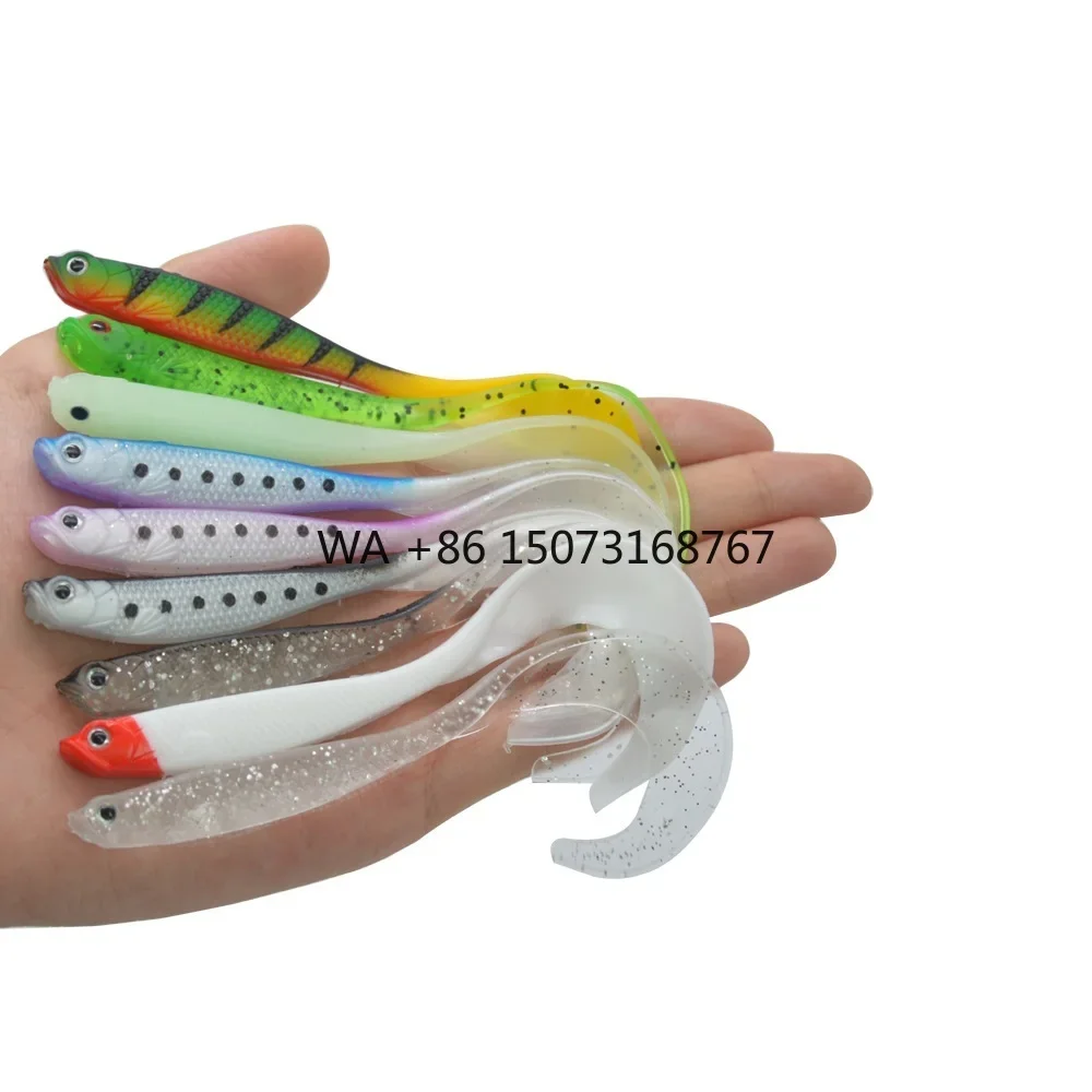 Wholesale Soft Bait Road Subbait Fresh Water Bait Drongo Soft Worm Bionic Soft Bait