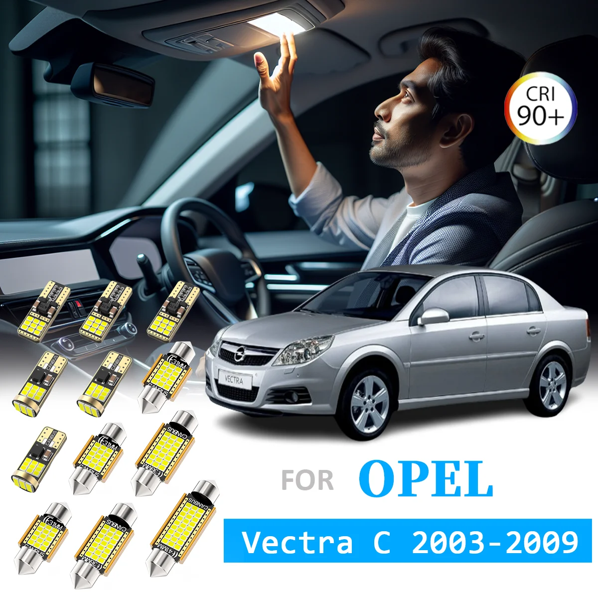AENVTOL 11 шт. CANBUS для Opel Vauxhall Vectra C 2003 2004 2005 2006 2007 2008 2009 светодиодный комплект внутренних купольных ламп для чтения на крыше
AENVTOL 11 шт. CANBUS для Opel Vauxhall Vectra C 2003 2004 2005 2006 2007 2008 2009 светодиодный комплект внутренних купольных ламп для чтения на крыше