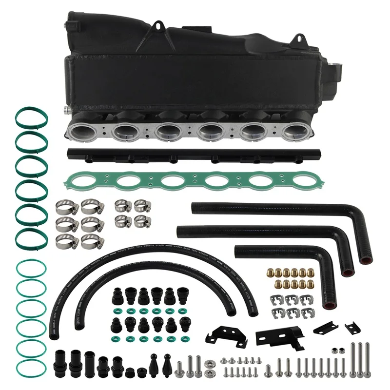 Top Bar & Plate Intercooler Manifold Charge Air Cooler For Gen 2 BMW B58 G-Series M240i M340i M440i 3.0L Black CNC Aluminum
Top Bar & Plate Intercooler Manifold Charge Air Cooler For Gen 2 BMW B58 G-Series M240i M340i M440i 3.0L Black CNC Aluminum