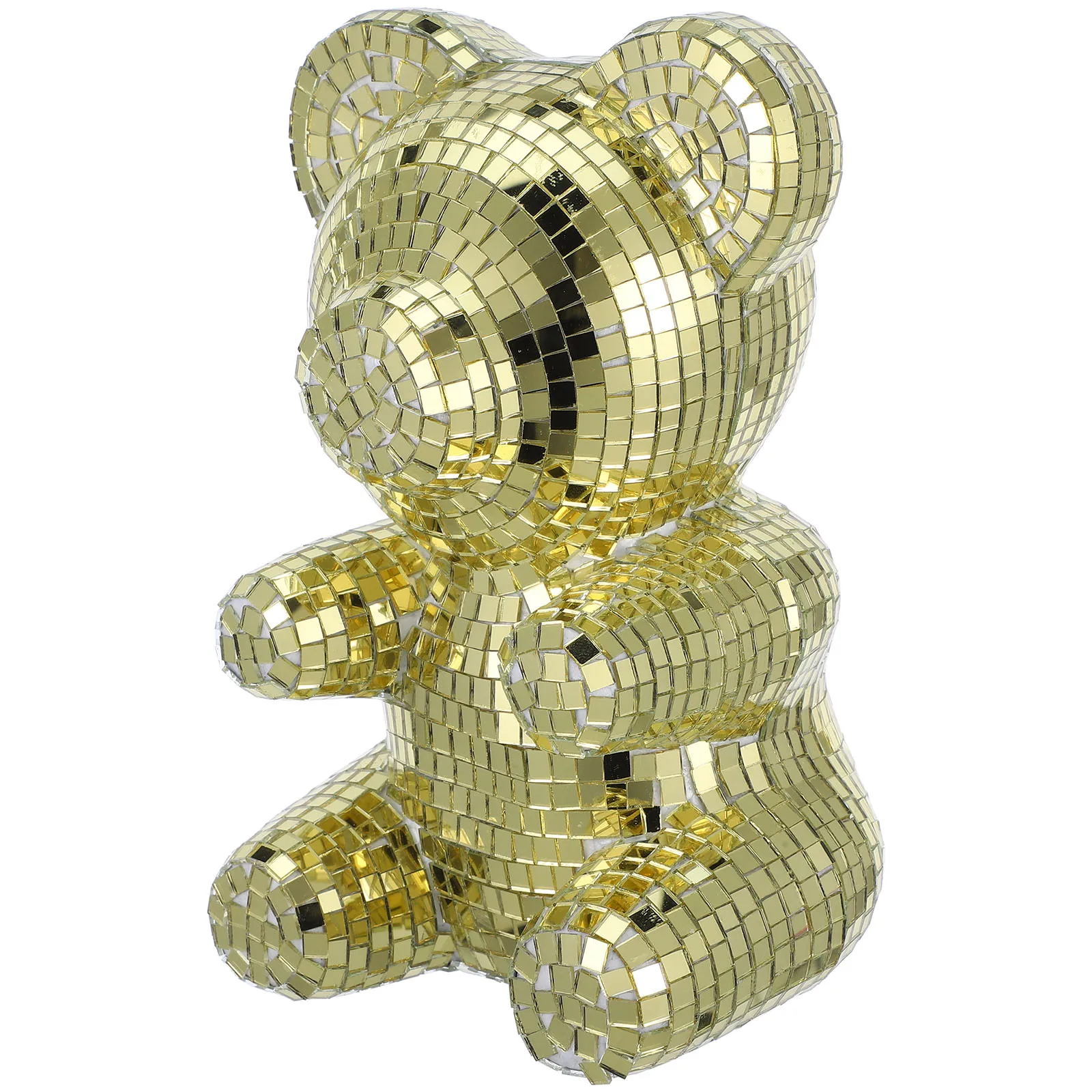Disco Mirror Bear Decor Realistic Animal Model Wedding Party Centerpiece Home Bedroom Table Adornment Mini Figurine
Disco Mirror Bear Decor Realistic Animal Model Wedding Party Centerpiece Home Bedroom Table Adornment Mini Figurine