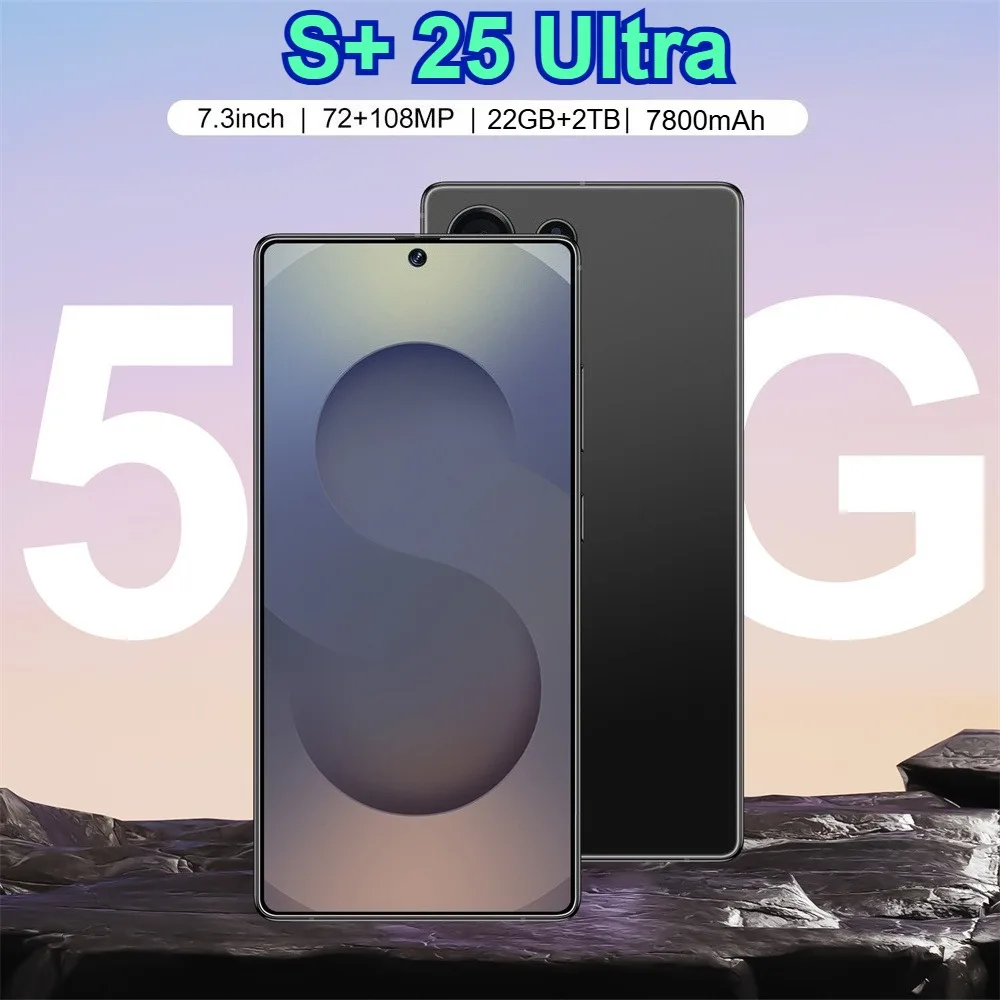 HOT Screen Protector For S+ 25 Ultra Cellphone 22GB+2TB Global Edition 108MP x 72MP 7.3''HD 7800mAh Android 5G
HOT Screen Protector For S+ 25 Ultra Cellphone 22GB+2TB Global Edition 108MP x 72MP 7.3''HD 7800mAh Android 5G