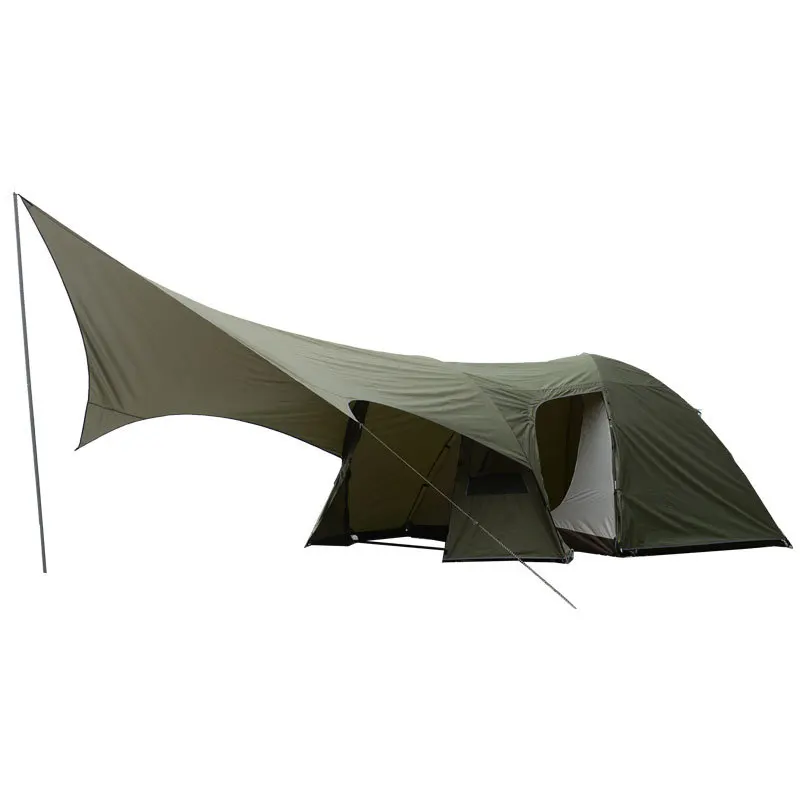 Large Eggshell Waterproof Oxford Fabric Sunshade Tunnel Tent for Outdoor Camping with Extra Longer Extension Living Space
Large Eggshell Waterproof Oxford Fabric Sunshade Tunnel Tent for Outdoor Camping with Extra Longer Extension Living Space