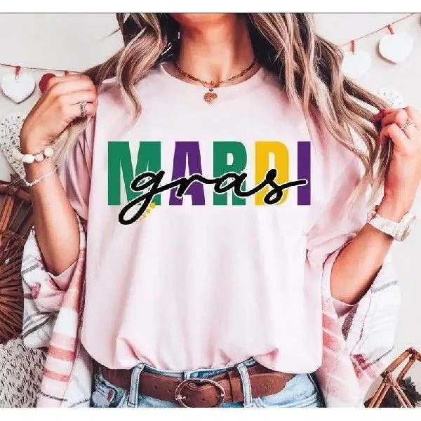 Retro Mardi as irt Women's Carnival Costume Top Vintage aphic Tee ex Pre-Loved Condition Fall Season Faion
Retro Mardi as irt Women's Carnival Costume Top Vintage aphic Tee ex Pre-Loved Condition Fall Season Faion