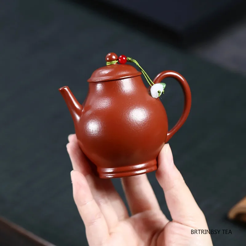 120ml Chinese Yixing Purple Clay Teapot Tradition Household Handmade Tea Pot Raw Ore Zhu Mud Kettle Zisha Tea Set Teaware
120ml Chinese Yixing Purple Clay Teapot Tradition Household Handmade Tea Pot Raw Ore Zhu Mud Kettle Zisha Tea Set Teaware