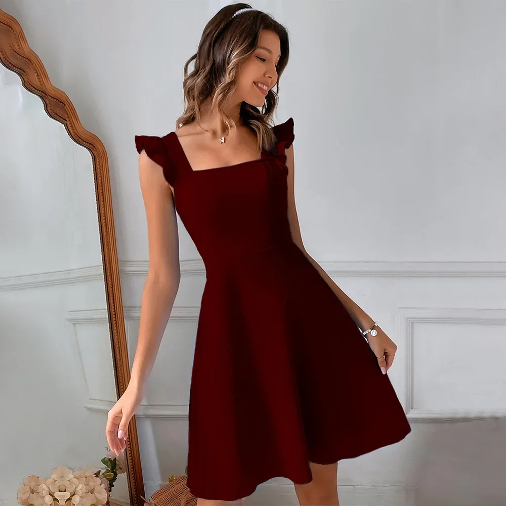 summer Sweet women camisole Pastoral style Short skirt Appear thin Show off a slim figure Trendy women's clothing
summer Sweet women camisole Pastoral style Short skirt Appear thin Show off a slim figure Trendy women's clothing