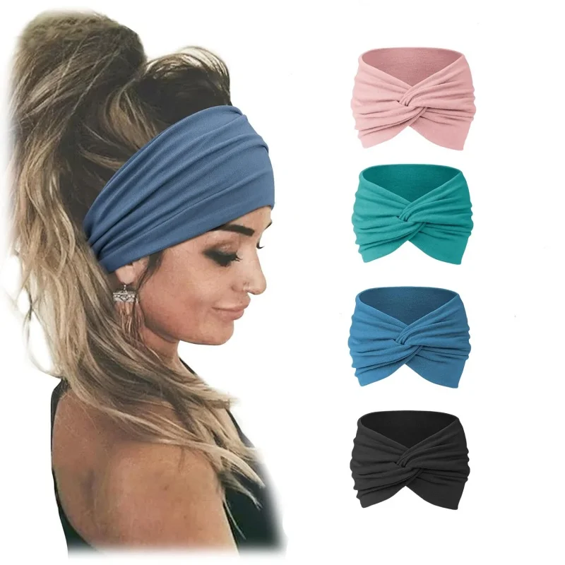 Sports headband for ladies, wide yoga elastic headband, running hair band, sports hair accessory, headwear
Sports headband for ladies, wide yoga elastic headband, running hair band, sports hair accessory, headwear