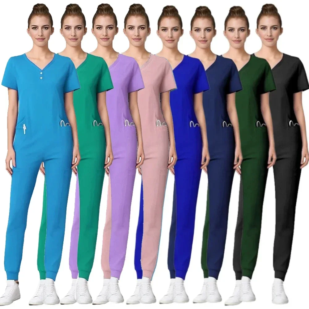 Wholesale Jogger Suit Doctor Multicolor Women Wear Scrub Set Doctor Workwear Nurse Scrubs Set Hospital Medical Surgical Uniforms
Wholesale Jogger Suit Doctor Multicolor Women Wear Scrub Set Doctor Workwear Nurse Scrubs Set Hospital Medical Surgical Uniforms