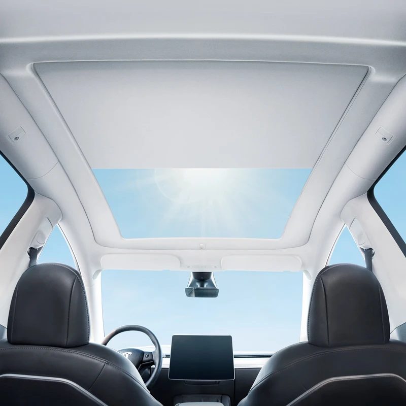 Car Interior Accessories Electric Sunshade Electric Glass Roof Sunshade for Model Y 2021+ Summer UV Protection
Car Interior Accessories Electric Sunshade Electric Glass Roof Sunshade for Model Y 2021+ Summer UV Protection