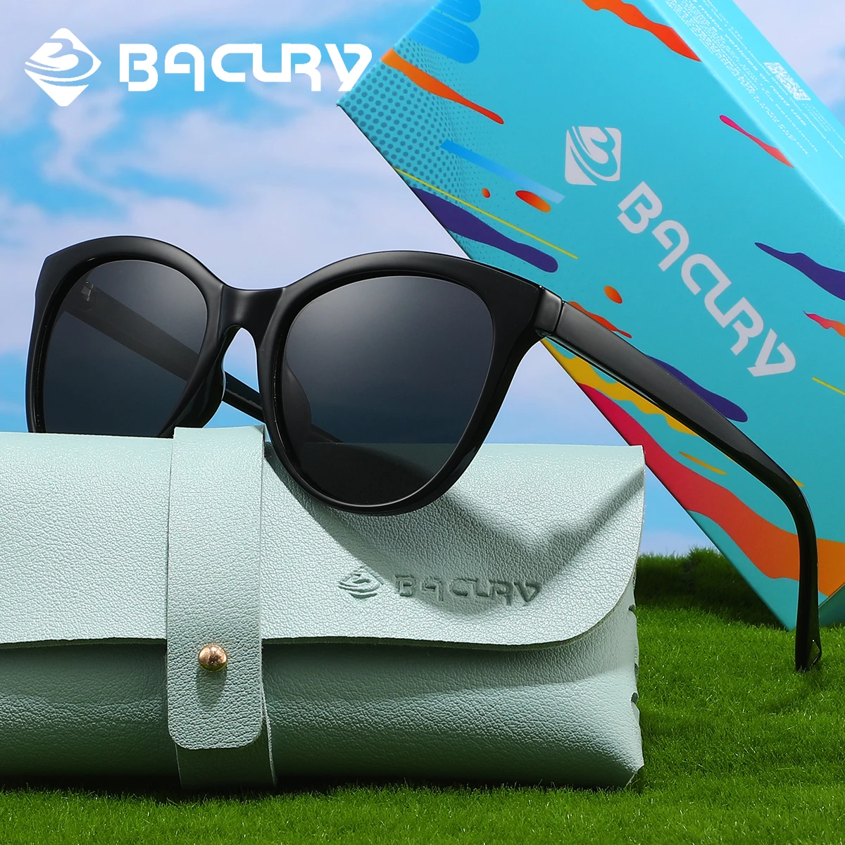 BACURY 1pcs Women's Polarized Sunglasses Cat Eye Frame Fashionable And Comfortable Outdoor Travel Driving Men's Glasses Fishing
BACURY 1pcs Women's Polarized Sunglasses Cat Eye Frame Fashionable And Comfortable Outdoor Travel Driving Men's Glasses Fishing