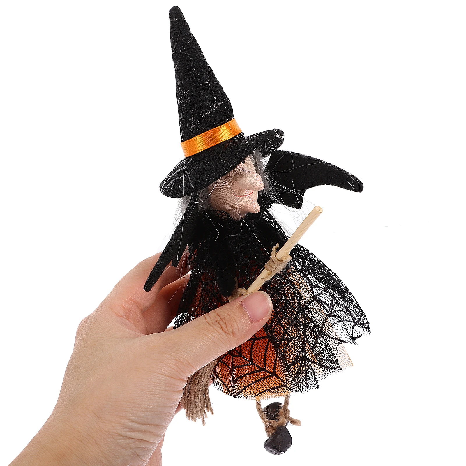 Halloween Hanging Witch Purple Broom Skirt Decorative Figurine for Party Home Office Cafe Hotel Festive Atmosphere
Halloween Hanging Witch Purple Broom Skirt Decorative Figurine for Party Home Office Cafe Hotel Festive Atmosphere