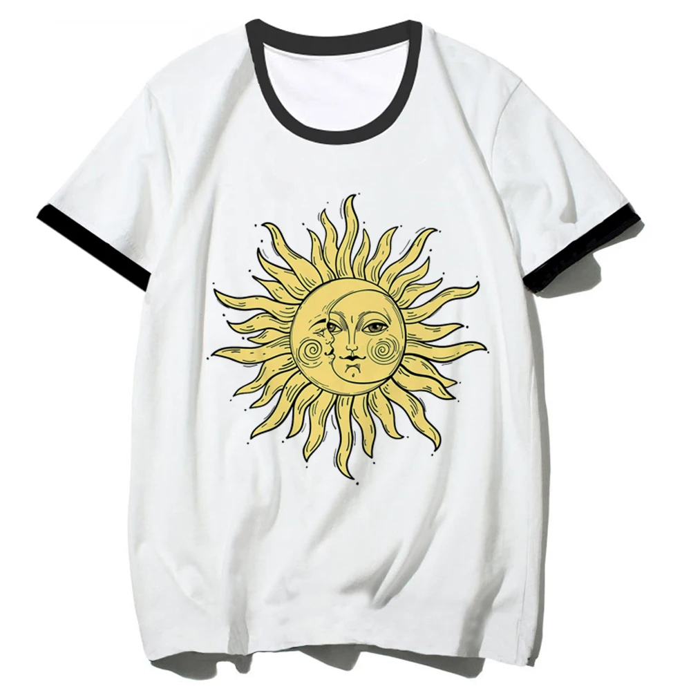 Футболка Witch Triple Moon Gothic Sun, женские забавные футболки с комиксами, женская одежда в стиле манга
Футболка Witch Triple Moon Gothic Sun, женские забавные футболки с комиксами, женская одежда в стиле манга