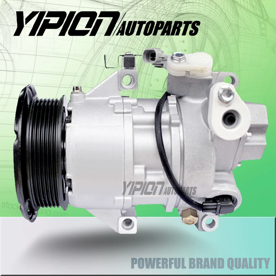 Компрессор кондиционера 5SER09C для автомобилей Toyota yaris 2005-2011 447260-1780 GE4472601780 88310-0D231 88310-0D230 88310-0D232
Компрессор кондиционера 5SER09C для автомобилей Toyota yaris 2005-2011 447260-1780 GE4472601780 88310-0D231 88310-0D230 88310-0D232