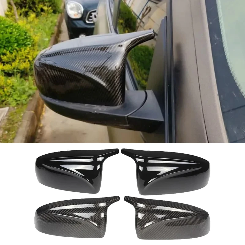 Carbon Fiber Look/Black Side Mirror Cover Caps for BMW X5 X6 E70 E71 2007-2013 ABS Plastic Car Exterior Accessories
Carbon Fiber Look/Black Side Mirror Cover Caps for BMW X5 X6 E70 E71 2007-2013 ABS Plastic Car Exterior Accessories