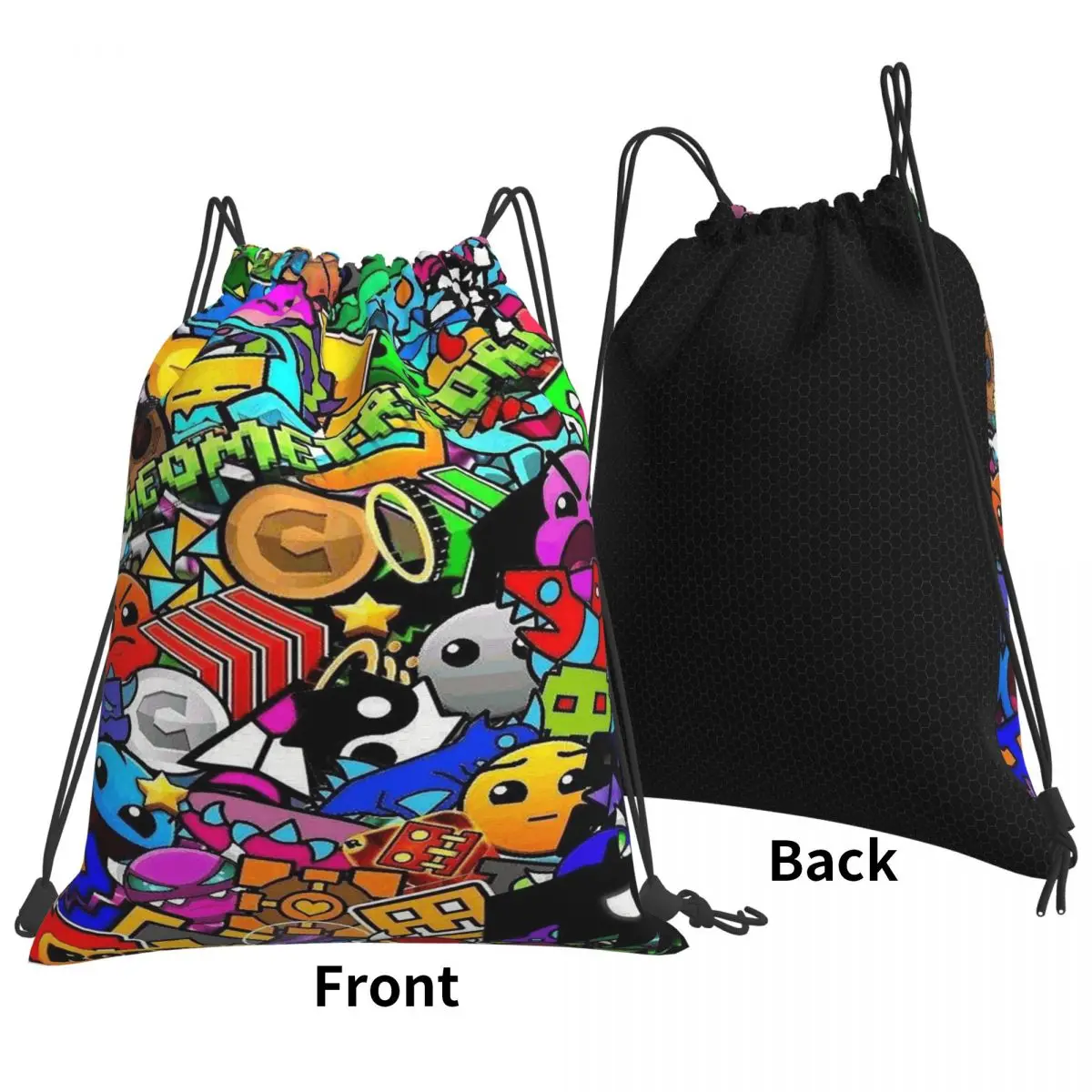 Video Game Geometry Dash Backpacks Multi-function Drawstring Bags Sports Bag Book Bags for Travel School
Video Game Geometry Dash Backpacks Multi-function Drawstring Bags Sports Bag Book Bags for Travel School