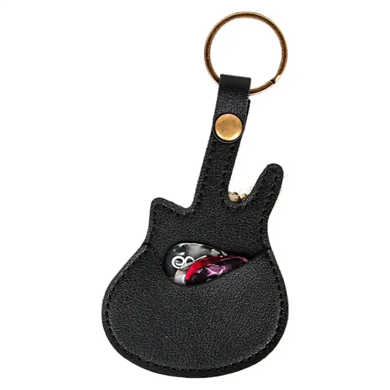Guitar Pick Holder Leather Guitar Pick Holder With Keychains PU Leather Plectrums Storage Pouch For Music Players Collectors
Guitar Pick Holder Leather Guitar Pick Holder With Keychains PU Leather Plectrums Storage Pouch For Music Players Collectors