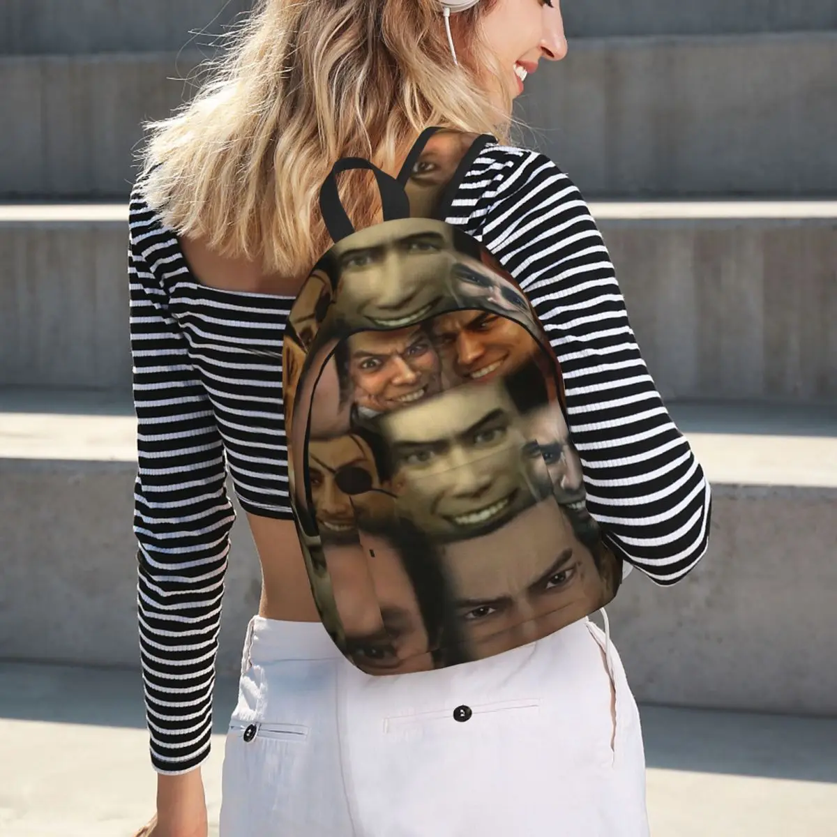 Happy Kazuma Kiryu Student Backpack School Bag Hiking Travel Daypack for Men Women Bookbag Shoulder Bags
Happy Kazuma Kiryu Student Backpack School Bag Hiking Travel Daypack for Men Women Bookbag Shoulder Bags