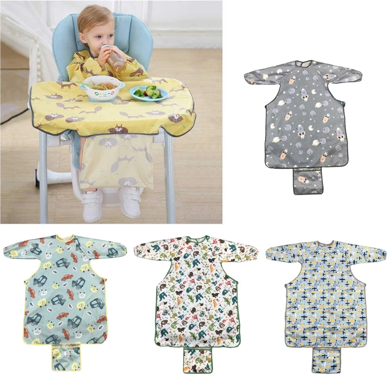 Full Sleeved Bib Baby Coverall Feeding Bib Waterproof Toddler Smock Bib Water Spill for PROTECTION Toddler Cartoon
Full Sleeved Bib Baby Coverall Feeding Bib Waterproof Toddler Smock Bib Water Spill for PROTECTION Toddler Cartoon