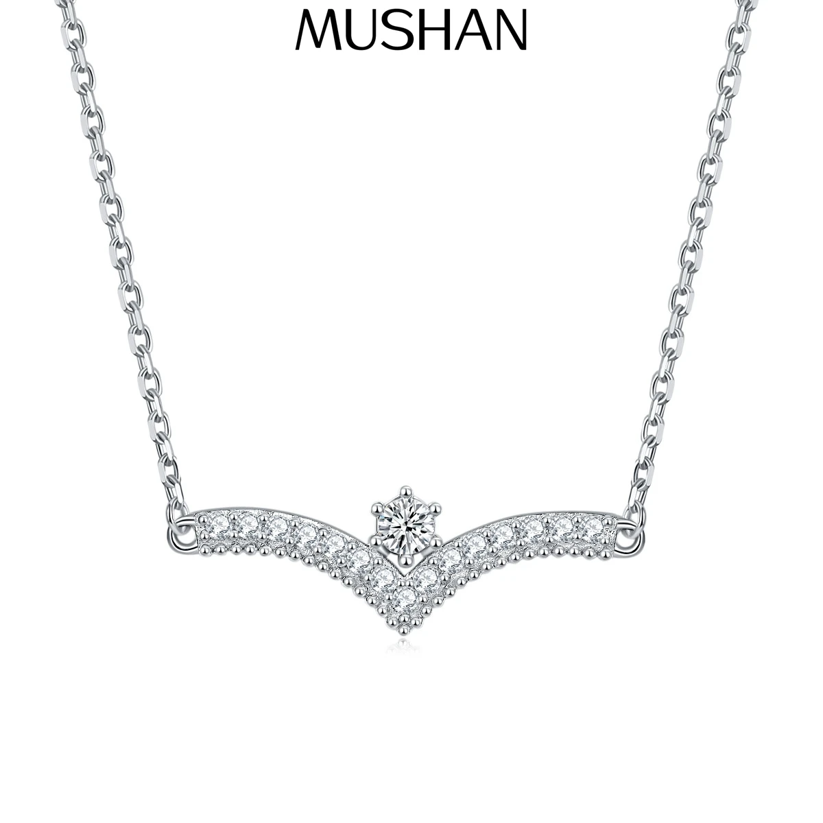 MuShan Designer Jewelry 925 Sterling Silver Necklace Zircon 7A Lariat Daytime for Ladies Rhodium Plated Premium Jewelry Pendant
MuShan Designer Jewelry 925 Sterling Silver Necklace Zircon 7A Lariat Daytime for Ladies Rhodium Plated Premium Jewelry Pendant