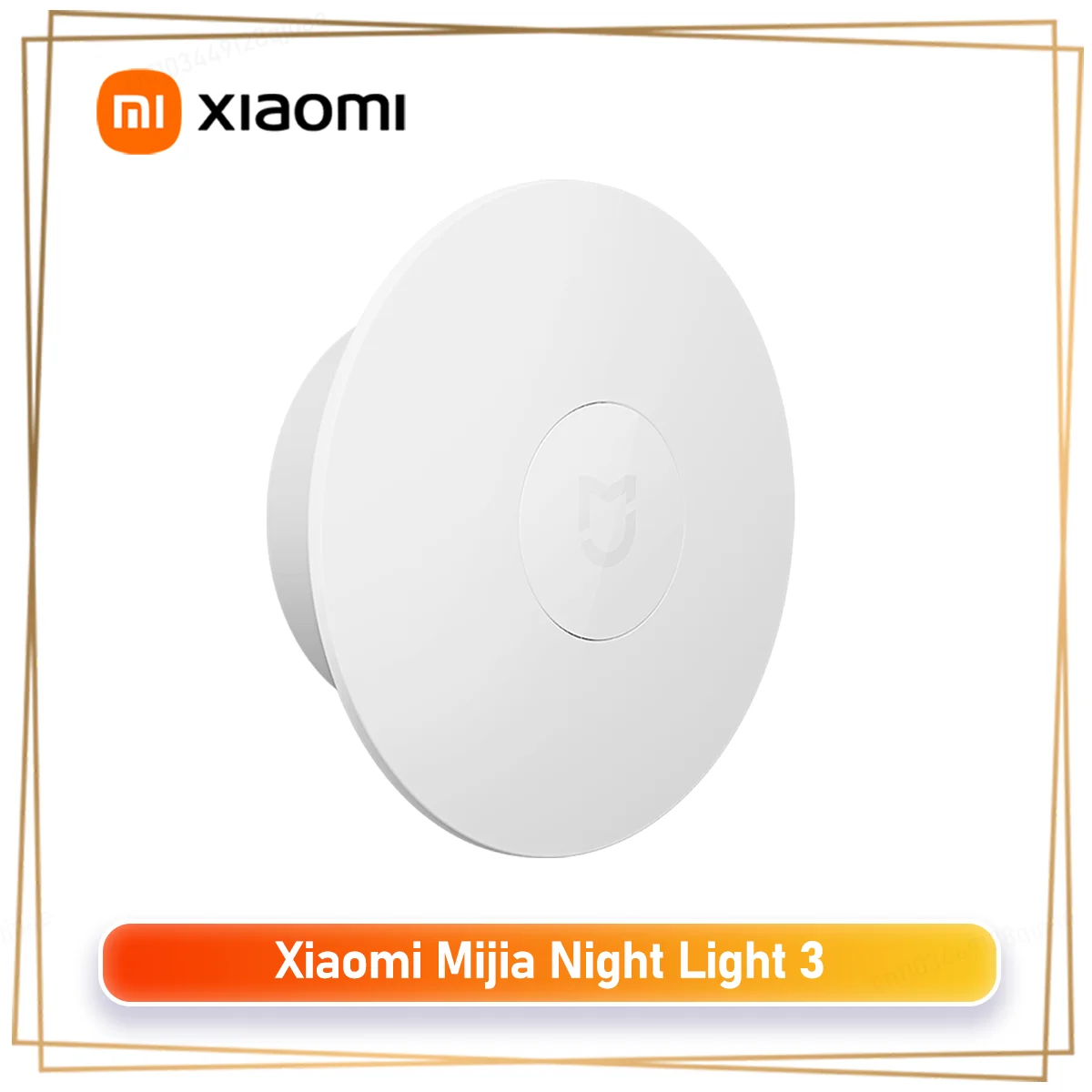 Xiaomi Mijia Night Light 3, Motion Sensor Light, 2700K Warm White, 600mAh Rechargeable, 120° Detection, Magnetic Installation
Xiaomi Mijia Night Light 3, Motion Sensor Light, 2700K Warm White, 600mAh Rechargeable, 120° Detection, Magnetic Installation