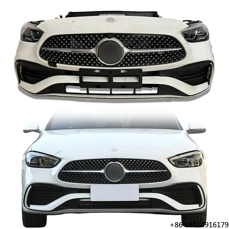 Suitable for 22-24 C-Class C200 C220 C260 C300 W206 Front Bumper Assembly, Headlight Surround Body Kit
Suitable for 22-24 C-Class C200 C220 C260 C300 W206 Front Bumper Assembly, Headlight Surround Body Kit