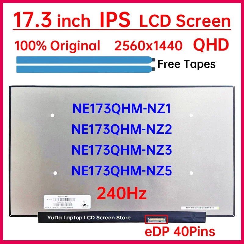 17,3 "240 Гц ЖК-экран для ноутбука NE173QHM NZ1 NE173QHM-NZ1 NE173QHM-NZ2 NE173QHM-NZ3 NE173QHM-NZ5 Матричная панель дисплея eDP 40 контактов
17,3 "240 Гц ЖК-экран для ноутбука NE173QHM NZ1 NE173QHM-NZ1 NE173QHM-NZ2 NE173QHM-NZ3 NE173QHM-NZ5 Матричная панель дисплея eDP 40 контактов