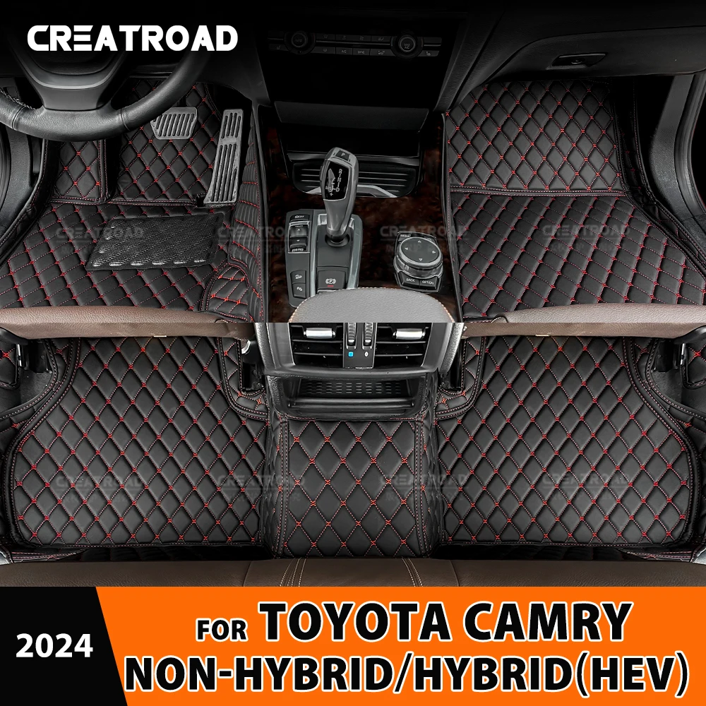Автомобильные коврики для Toyota Camry Hybrid/Non-Hybrid 2024, пользовательские автомобильные подушечки для ног, автомобильный ковер, аксессуары для интерьера
Автомобильные коврики для Toyota Camry Hybrid/Non-Hybrid 2024, пользовательские автомобильные подушечки для ног, автомобильный ковер, аксессуары для интерьера