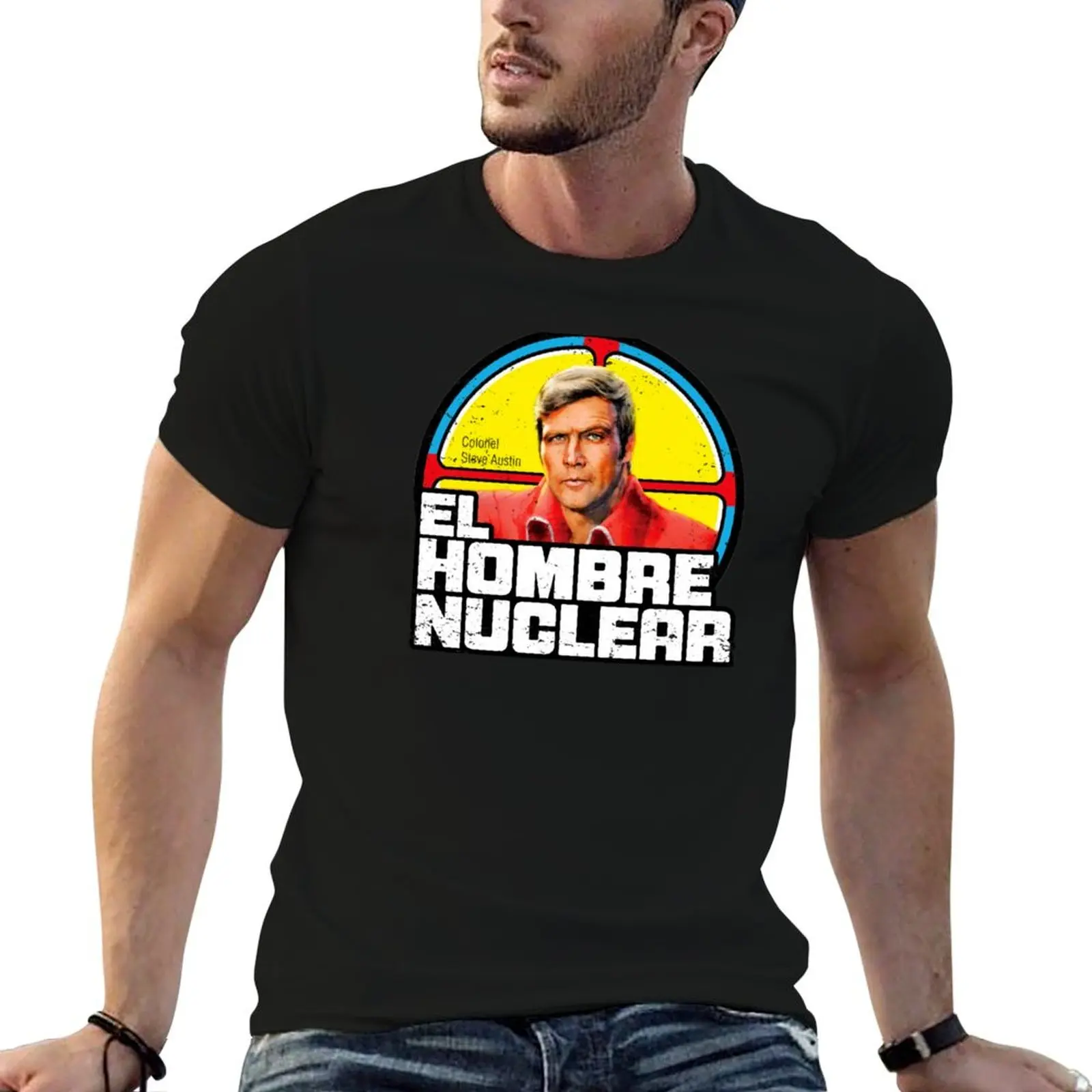The Six Million Dollar Hombre T-Shirt t shirts for man graphic vintage t shirt man casual T-Shirt
The Six Million Dollar Hombre T-Shirt t shirts for man graphic vintage t shirt man casual T-Shirt