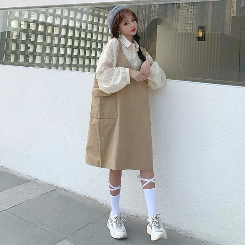 plus Size Women's Faion Set 300 Pou Khaki Wide Leg Pants And Blouse Autumn Spring Loose Fit Korean Sle Two Piece Set
plus Size Women's Faion Set 300 Pou Khaki Wide Leg Pants And Blouse Autumn Spring Loose Fit Korean Sle Two Piece Set