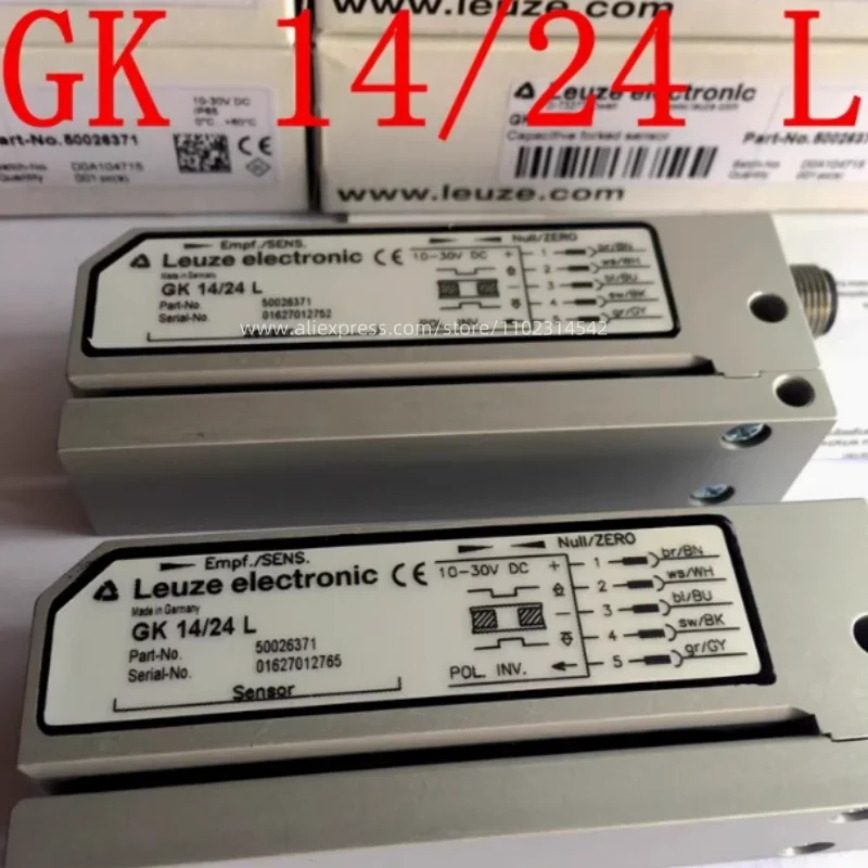 1PC Genuine Capacitive Transparent Label Electric Eye Slot Sensor GK 14/24 L
1PC Genuine Capacitive Transparent Label Electric Eye Slot Sensor GK 14/24 L