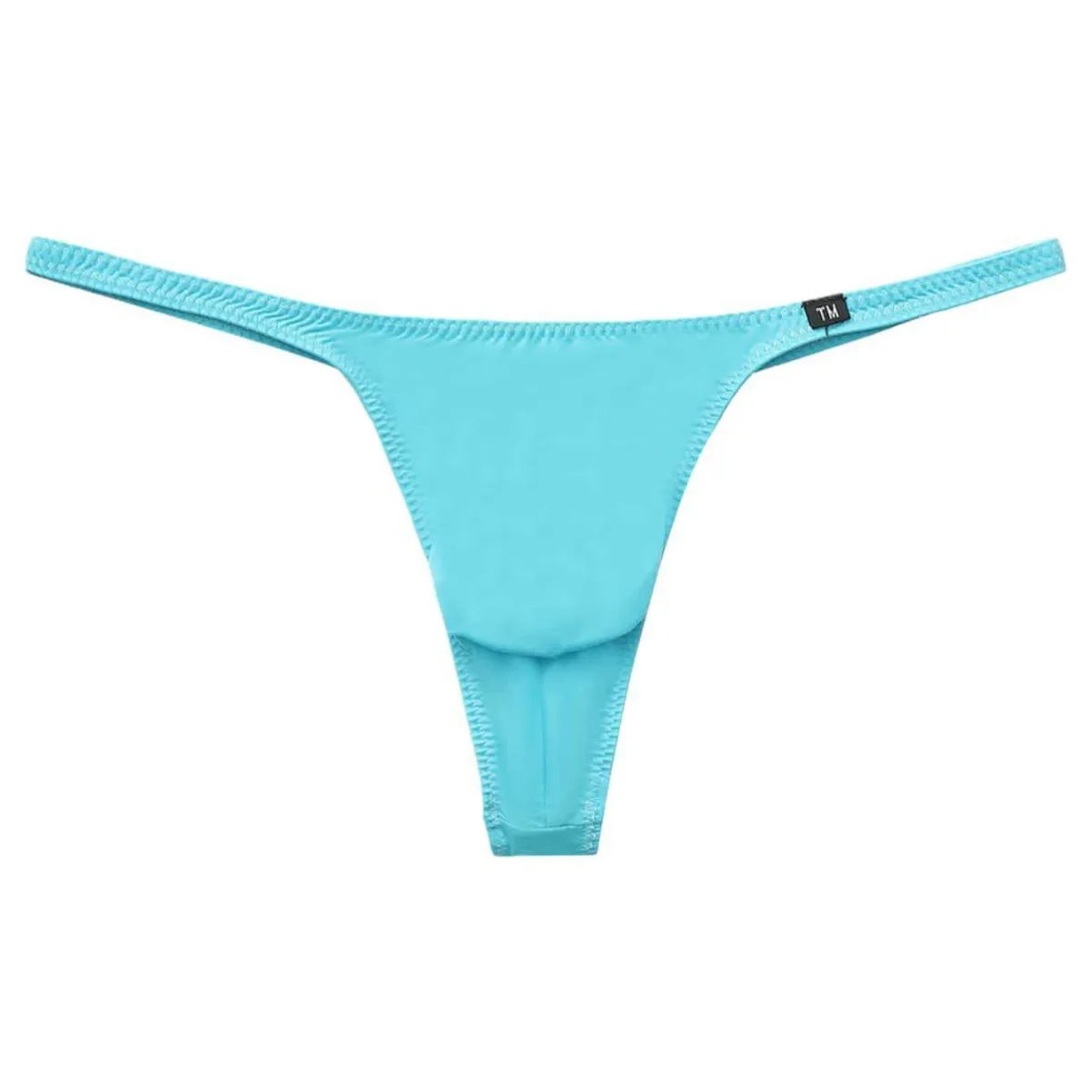 Men's Ice Silk Thong Low-rise High Elastic Large Pouch Half-seam T-back Underwear
Men's Ice Silk Thong Low-rise High Elastic Large Pouch Half-seam T-back Underwear