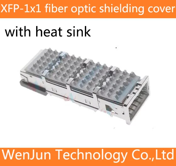 XFP fiber optic shielding cover with heat sink 1X1 Cage single port crimp type 12.85H Cage Module Socket 30pin Subnet Port
XFP fiber optic shielding cover with heat sink 1X1 Cage single port crimp type 12.85H Cage Module Socket 30pin Subnet Port