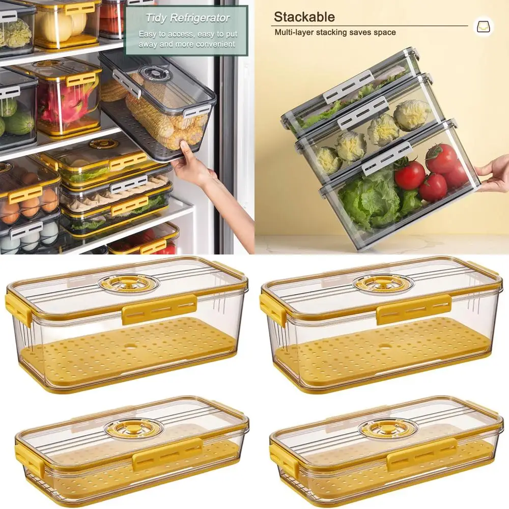 Набор из 2-х штук: Штабелируемые органайзеры для холодильника с крышками и дренажной подставкой — высокие и низкие, 3,3 л и 1,5 л
Набор из 2-х штук: Штабелируемые органайзеры для холодильника с крышками и дренажной подставкой — высокие и низкие, 3,3 л и 1,5 л