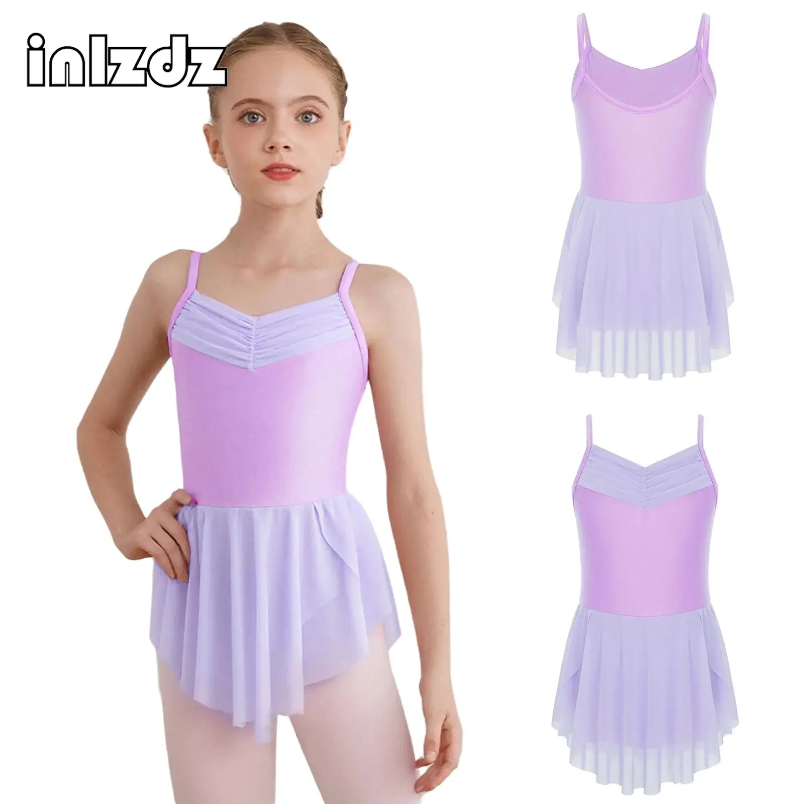 Ballet Dresses for Girls Ballerina Practice Competition Costume Built-in Briefs Dress Gymnastics Figure Skating Performance Wear
Ballet Dresses for Girls Ballerina Practice Competition Costume Built-in Briefs Dress Gymnastics Figure Skating Performance Wear
