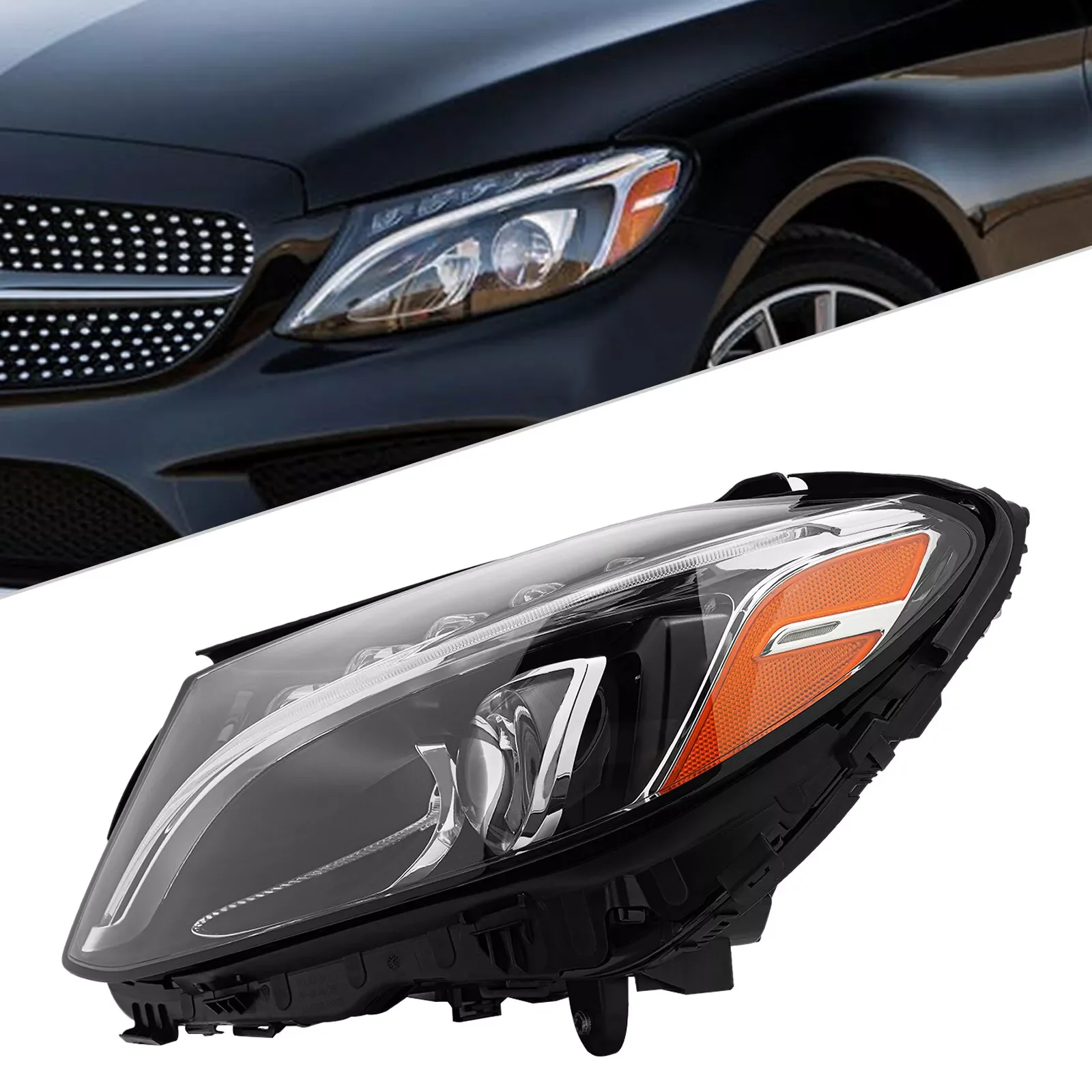 Left LED Headlight Headlamp Driver Side A2059067703 A2059064103 For 2015 2016 2017 2018 Mercedes Benz C-Class C300 W205
Left LED Headlight Headlamp Driver Side A2059067703 A2059064103 For 2015 2016 2017 2018 Mercedes Benz C-Class C300 W205