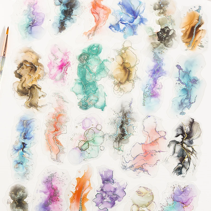 Mr.Paper позолоченные наклейки для перелива, коллекция серебряных тиснений, акварель, ореол, набор наклеек, подарочные наклейки для скрапбукинга, украшение
Mr.Paper позолоченные наклейки для перелива, коллекция серебряных тиснений, акварель, ореол, набор наклеек, подарочные наклейки для скрапбукинга, украшение