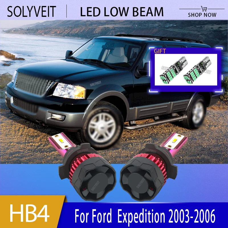 The Facts Don't Lie: 400% Brighter 9006/HB4 LED Low Beam than Halogen 6000k White For Ford Expedition 2003 2004 2005 2006
The Facts Don't Lie: 400% Brighter 9006/HB4 LED Low Beam than Halogen 6000k White For Ford Expedition 2003 2004 2005 2006