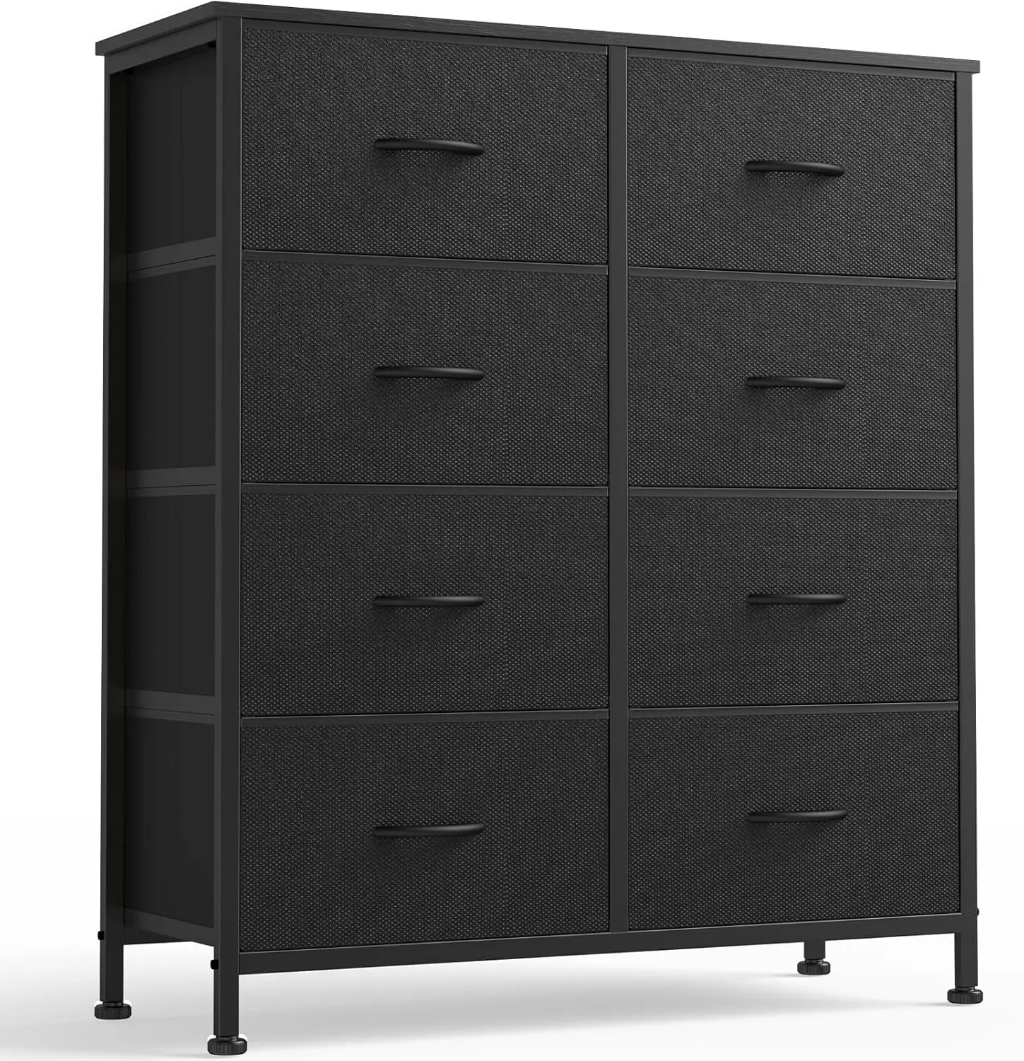 8 Drawer Storage Dresser with Wood Top - Wide Fabric Chest Organizer for Bedroom, Closet, Living Room,Tower Cabinet, TV Stand
8 Drawer Storage Dresser with Wood Top - Wide Fabric Chest Organizer for Bedroom, Closet, Living Room,Tower Cabinet, TV Stand