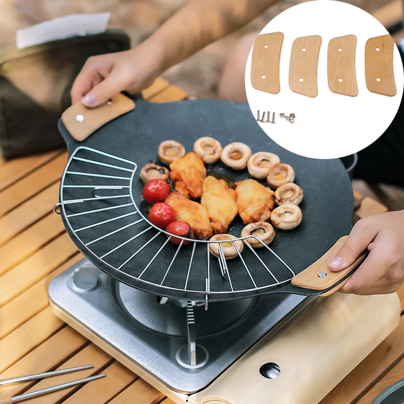 Wooden BBQ Pan Handle 2024 New Anti Scald Heat Resistant Insulated Grip Replacement For Sauce Grill Pan Griddle Outdoor Camping
Wooden BBQ Pan Handle 2024 New Anti Scald Heat Resistant Insulated Grip Replacement For Sauce Grill Pan Griddle Outdoor Camping