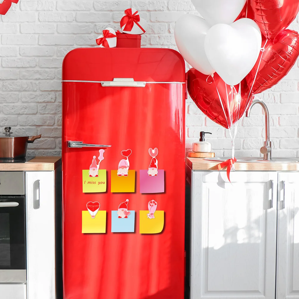 1Set Valentine Gnome Magnetic Fridge Decorations Refrigerator Magnets for Kitchen Home Office Decorative Stickers
1Set Valentine Gnome Magnetic Fridge Decorations Refrigerator Magnets for Kitchen Home Office Decorative Stickers