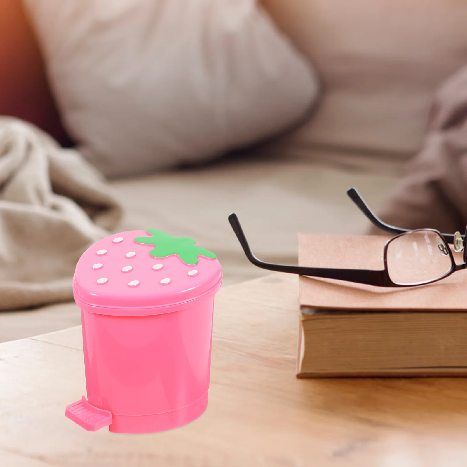 Desktop Trash Can Strawberry Cute Cans Table Bin Garbage Pp Tabletop Waste Child Bins for Cartoon Basket
Desktop Trash Can Strawberry Cute Cans Table Bin Garbage Pp Tabletop Waste Child Bins for Cartoon Basket